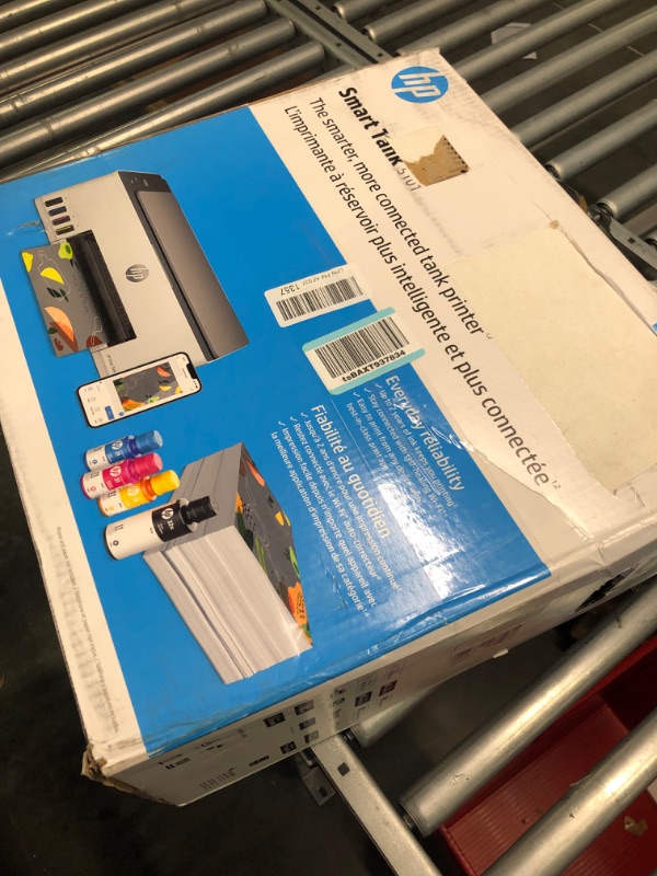 Photo 1 of HP Smart-Tank 5101 Wireless All-in-One Ink-Tank Printer with up to 2 Years of Ink Included (1F3Y0A),White