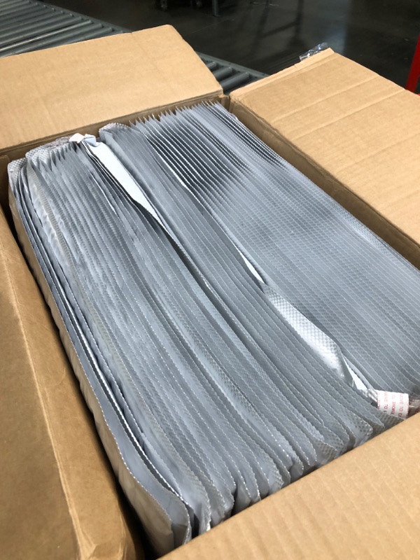 Photo 1 of StarBoxes 50 Poly Bubble Mailer Bags 12.5x19" - #6 Pouches Envelopes White Self-Sealing