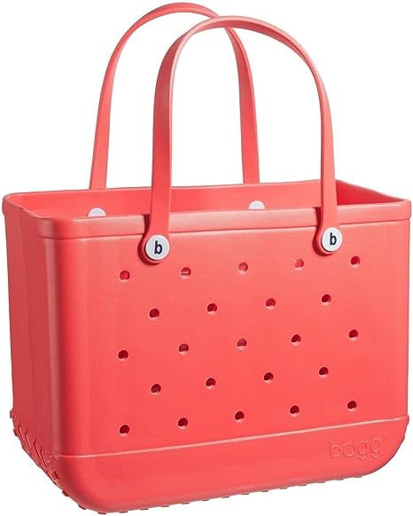 Photo 1 of Bogg Bag Coral Me Mine Original Large Tote (Coral)
