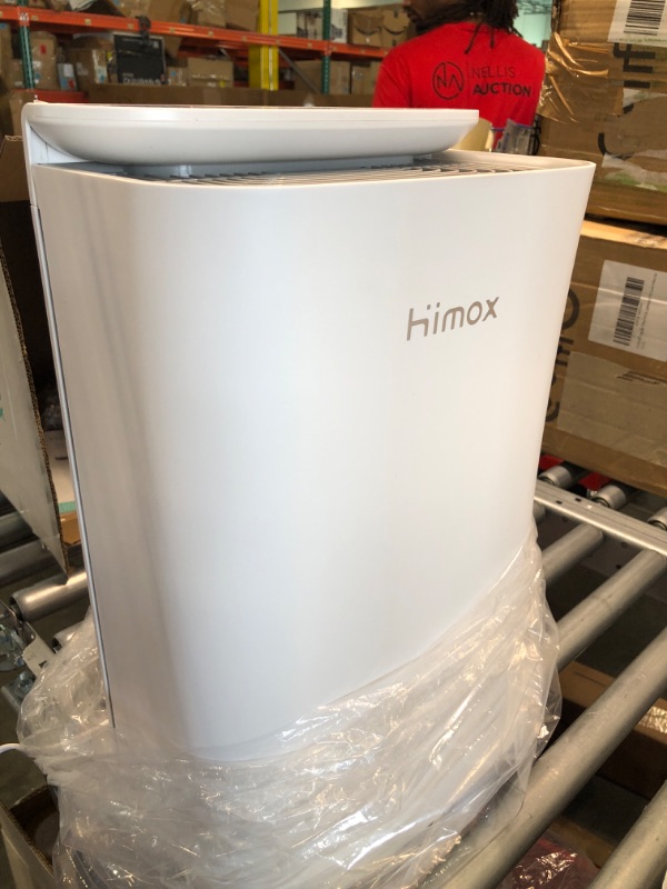 Photo 1 of HIMOX Air Purifiers for Home Large Room 1500 sqft, 5 in 1 Medical Grade H13 Ture HEPA Filter air Cleaner Mold Pets Dander Hair Allergies in Bedroom, Remove 99.97% Dust Smoke Pollen Odors, M11-White