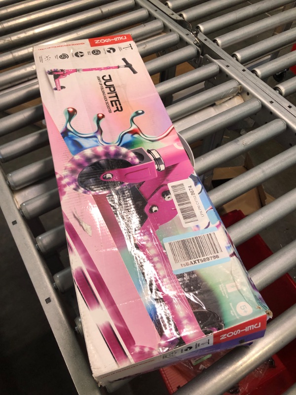 Photo 1 of Jetson LED Light-up Kids Kick Scooter Jupiter Pink