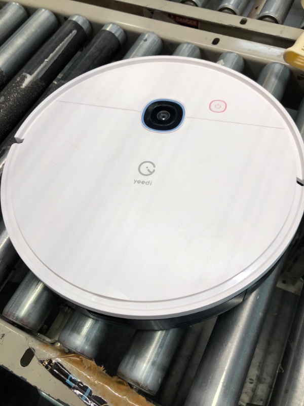Photo 6 of Yeedi vac max Robot Vacuum and Mop Combo, 3000Pa Suction, 200Mins Runtime with Clean Schedule, Smart Mapping and Carpet Detection, Editable Map, Virtual Boundary, Perfect for Hard Floor Cleaning