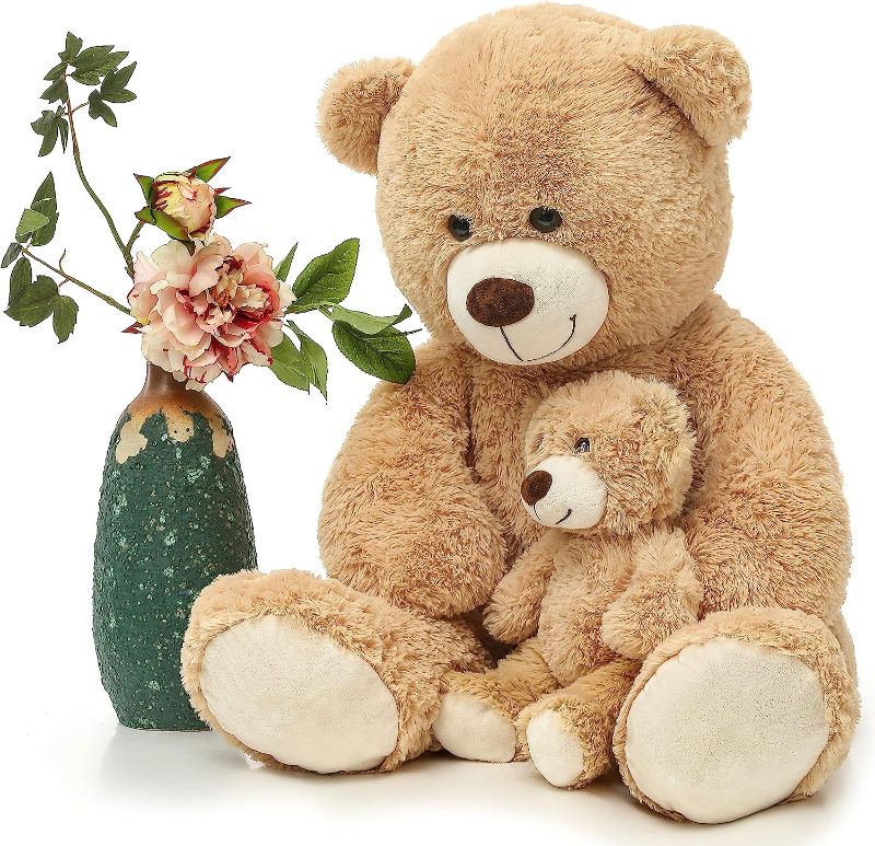 Photo 1 of Giant Teddy Bear Mommy and Baby Bear Soft Plush Bear Stuffed Animal for Teddy Bear Baby