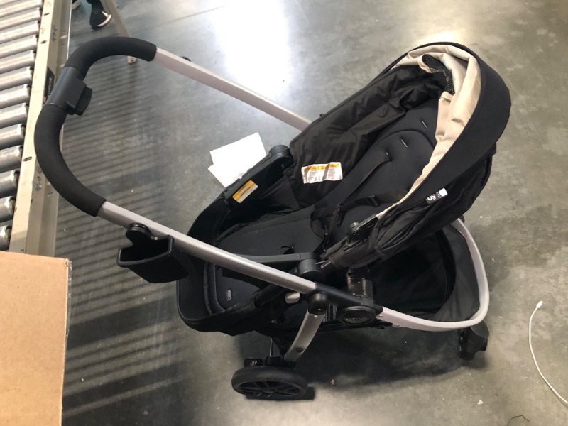 Photo 3 of Graco Modes Pramette Stroller, Baby Stroller with True Pram Mode, Reversible Seat, One Hand Fold, Extra Storage, Child Tray, Pierce Pierce Pramette