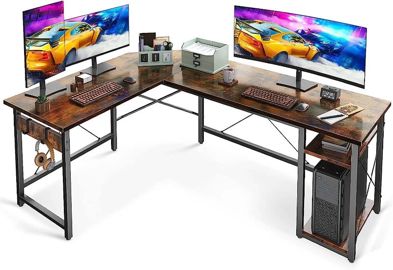 Photo 1 of 
Coleshome L Shaped Computer Desk 66