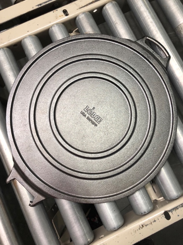 Photo 4 of 15" Cast Iron Pizza Pan