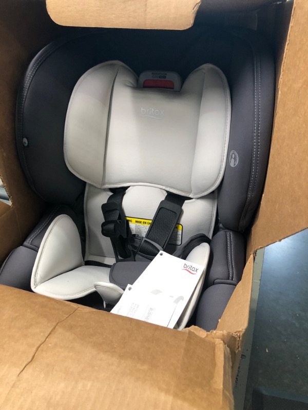 Photo 2 of Britax Marathon Clicktight Convertible Car Seat, Mod Ivory SafeWash