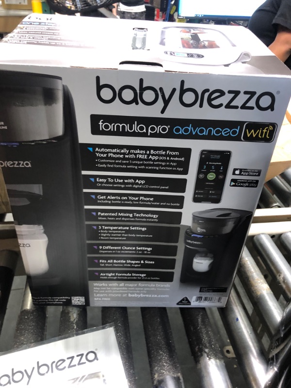 Photo 2 of Baby Brezza Formula Pro Mini Baby Formula Maker – Small Baby Formula Mixer Machine Fits Small Spaces and is Portable for Travel– Bottle Makers Makes The Perfect Bottle for Your Infant On The Go Advanced, WiFi