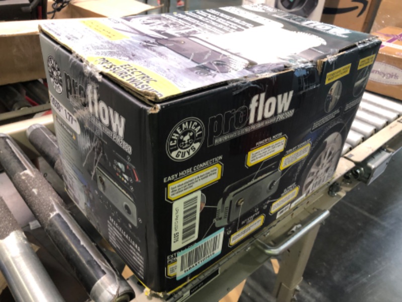 Photo 1 of Chemical Guys EQP_312PW 3-Piece Mega Foaming Car Wash KitTORQ Max Foam 8 Foam Cannon and EQP408 ProFlow Performance Electric Pressure Washer Pressure Washer