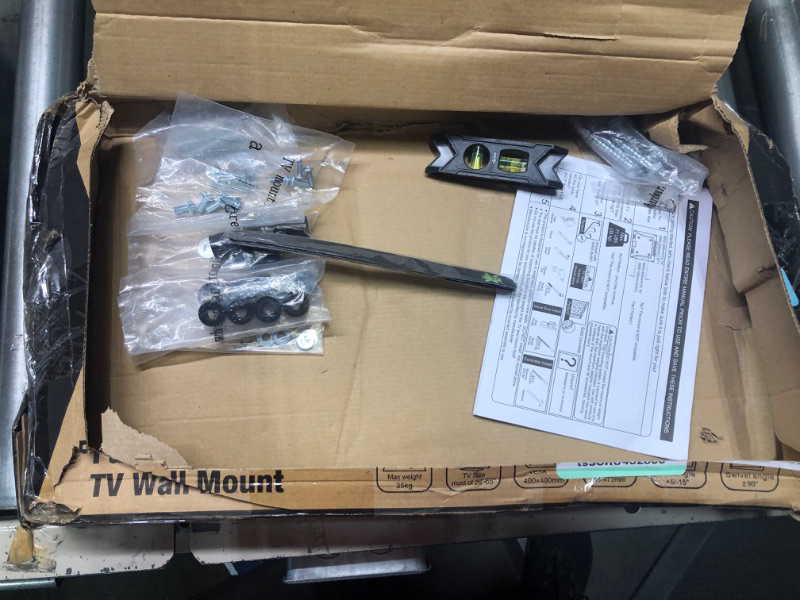 Photo 1 of USX MOUNT Outdoor Full Motion Swivel Weatherproof Tilt TV Wall Mount for Most 26"-55" TVs Perfect Solution for Indoor Outdoor TV Swivel TV Mount up to 77lbs (Max VESA 400x400) All -Weather Durability