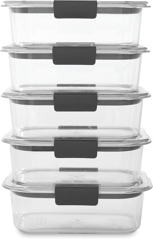 Photo 1 of 
Rubbermaid Brilliance BPA Free Food Storage Containers