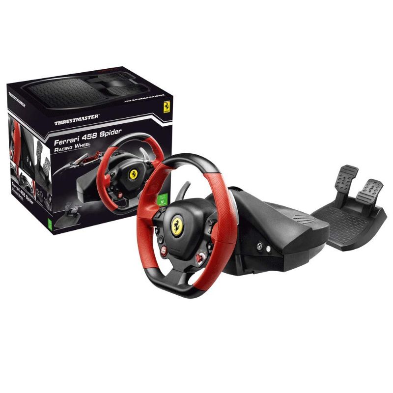 Photo 1 of Thrustmaster Ferrari 458 Spider Racing Wheel (Xbox Series X/S & One)