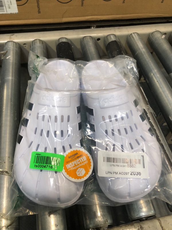 Photo 1 of adidas Unisex-Adult Adilette Clog Slide Sandal(SIZE 10)