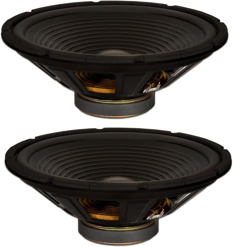 Photo 1 of Goldwood Sound, Inc. Stage Subwoofer, OEM 15" Woofers 300 Watts Each 8ohm Replacement 2 Speaker Set (GW-215/40/8-2)