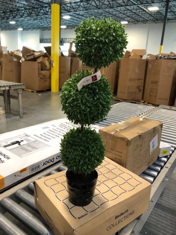 Photo 3 of Admired By Nature Artificial Boxwood Topiary, GTR7680-GREEN