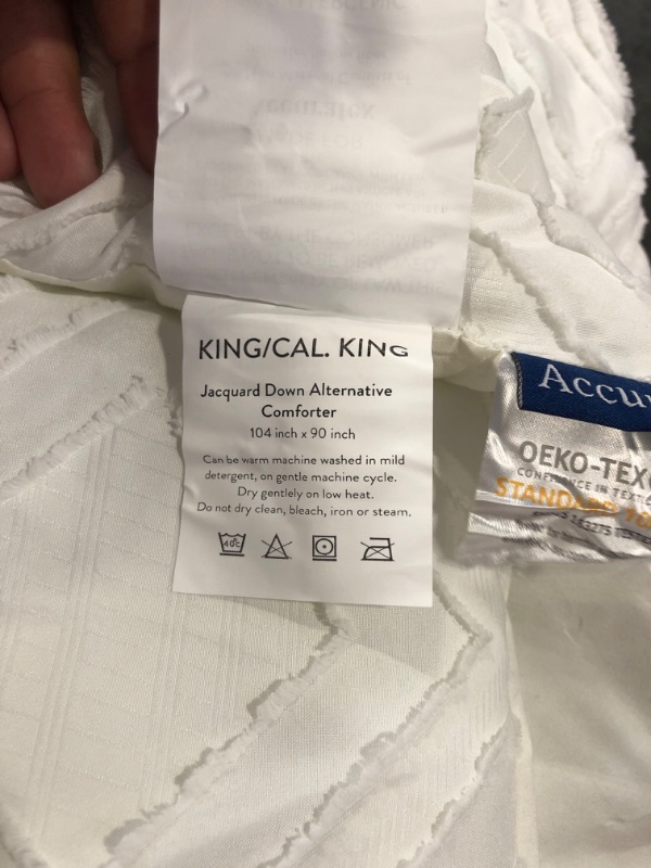 Photo 6 of ACCURATEX Boho Comforter King Size - Cute Cream Comforter Set