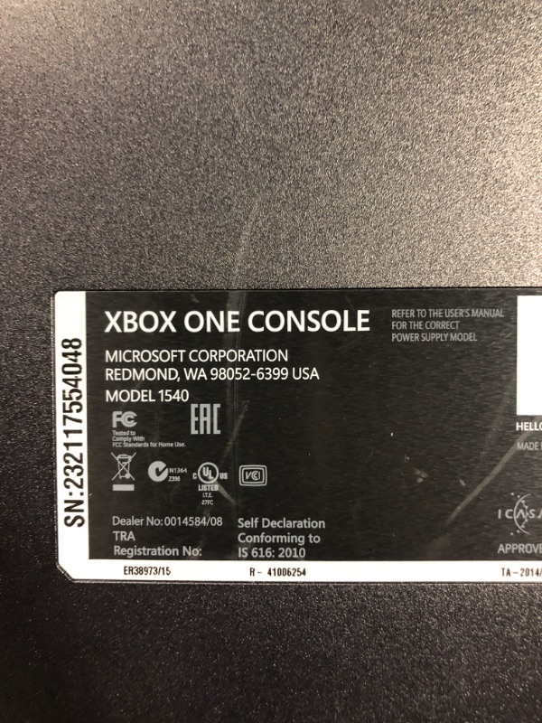 Photo 9 of Xbox One 500 GB Console - Black