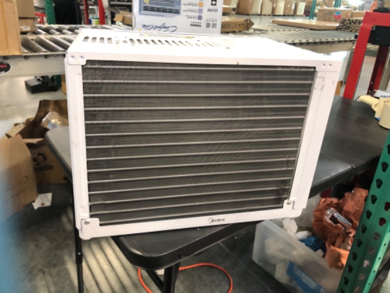 Photo 5 of ***PARTS ONLY*** Midea 5,000 BTU EasyCool Window Air Conditioner and Fan - Cool up to 150 Sq. Ft. with Easy to Use Mechanical Control and Reusable Filter White 5000 BTU