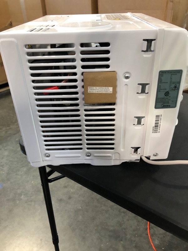Photo 6 of ***PARTS ONLY*** Midea 5,000 BTU EasyCool Window Air Conditioner and Fan - Cool up to 150 Sq. Ft. with Easy to Use Mechanical Control and Reusable Filter White 5000 BTU
