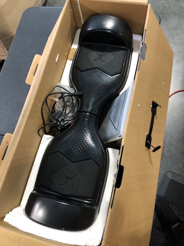 Photo 3 of Hover-1 Helix Electric Hoverboard | 7MPH Top Speed, 4 Mile Range, 6HR Full-Charge, Built-in Bluetooth Speaker, Rider Modes: Beginner to Expert Hoverboard Black