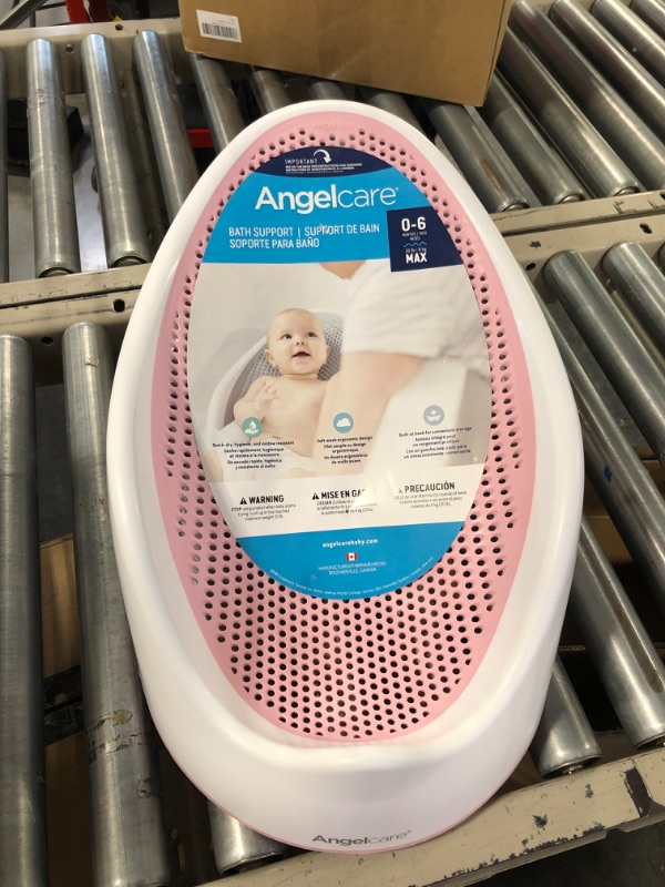Photo 1 of Angelcare Baby Bath Support (Pink) | Ideal for Babies Less than 6 Months Old