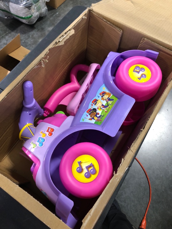 Photo 3 of Fisher Price Music Parade Purple Ride-On with 5 Different Marching Tunes! [Amazon Exclusive]