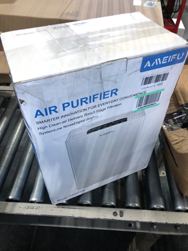 Photo 1 of Air Purifiers for Home Large Room up to 1640ft², AMEIFU Hepa Air Purifiers, H13 True HEPA Air Filter for Pets Hair, Dander, Smoke, Pollen, Smell, 3 Fan Speeds, 5 Timer, Sleep Mode 15DB Air Cleaner air purifiers with filter