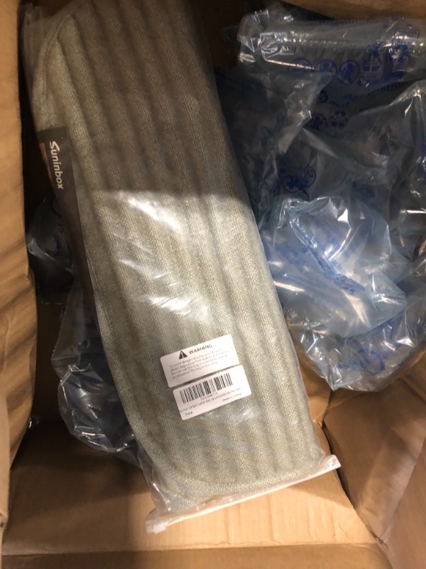 Photo 1 of Suninbox Beige Car Seat Covers,Car Seat Pads Cushions for Automobiles, Buckwheat Hulls Universal Bottom Seat Cover,Tan Driver Car Seat Protector(Beige Front Seats Only)