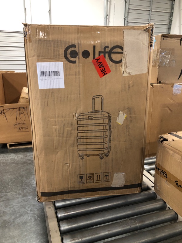 Photo 1 of Coolife Luggage 3 Piece Set Suitcase Spinner Hardshell Lightweight TSA Lock