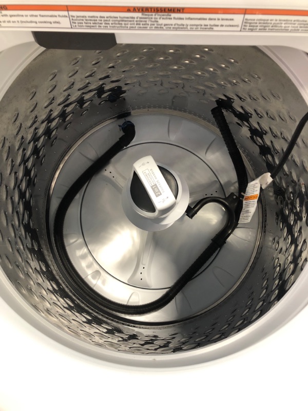 Photo 6 of 4.7–4.8 Cu. Ft. Top Load Washer with 2 in 1 Removable Agitator 809Model: WTW5057LW