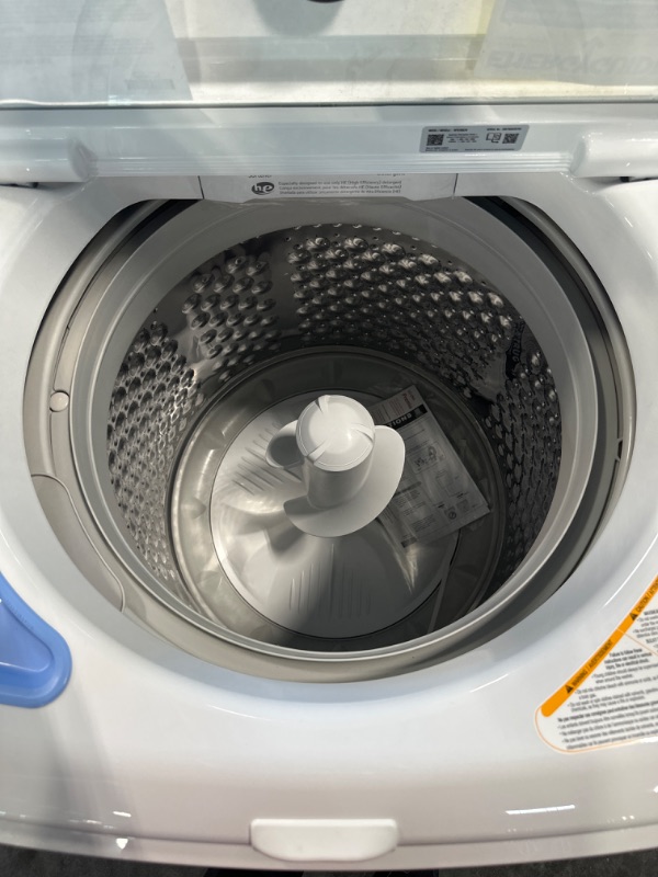 Photo 8 of LG 4.1 cu. ft. Top Load Washer with 4-Way Agitator® and TurboDrum™ Technology Model WT6105CW