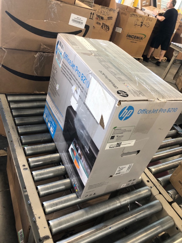 Photo 2 of HP OfficeJet Pro 8210 Wireless Color Printer (D9L64A) with and Instant Ink $5 Prepaid Code Printer + Instant Ink