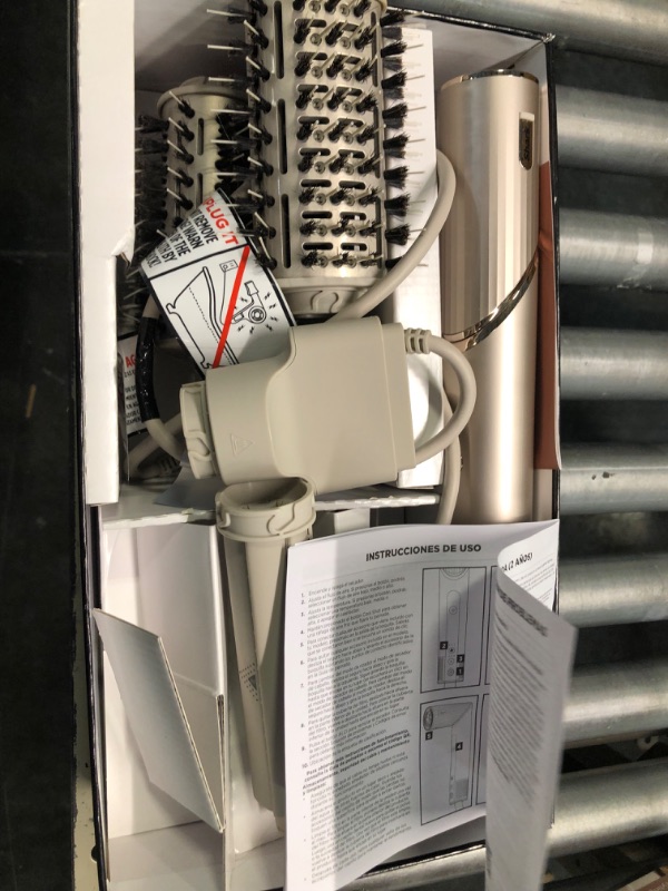 Photo 2 of Shark HD430 FlexStyle Air Styling & Drying System, Powerful Hair Blow Dryer & Multi-Styler with Auto-Wrap Curlers, Paddle Brush, Oval Brush, Concentrator Attachment, Stone For Straight & Wavy Hair Stone