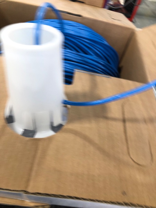 Photo 3 of trueCABLE Cat6 Plenum (CMP), 1000ft, Blue, 23AWG 4 Pair Solid Bare Copper, 550MHz, PoE++ (4PPoE), ETL Listed, Unshielded Twisted Pair (UTP), Bulk Ethernet Cable 1000ft Blue