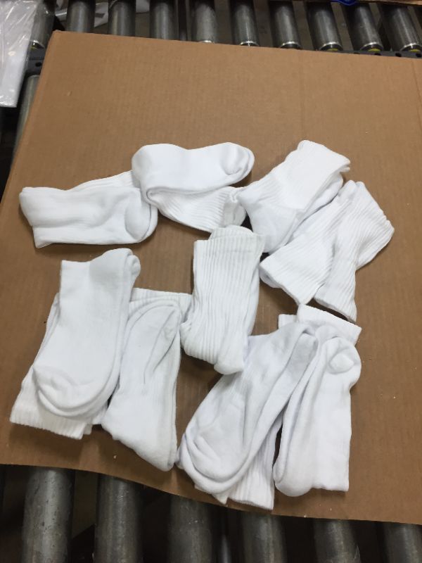 Photo 1 of 10 PACK OF MENS CREW SOCKS 6-8