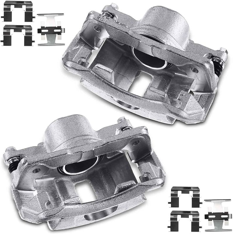 Photo 1 of A-Premium Disc Brake Caliper Assembly with Bracket Compatible with Select Acura and Honda Models - Legend 1991-1995, RL/TL 1996-1998 3.2L, Accord 1998-2002 3.0L - Front Driver and Passenger Side
