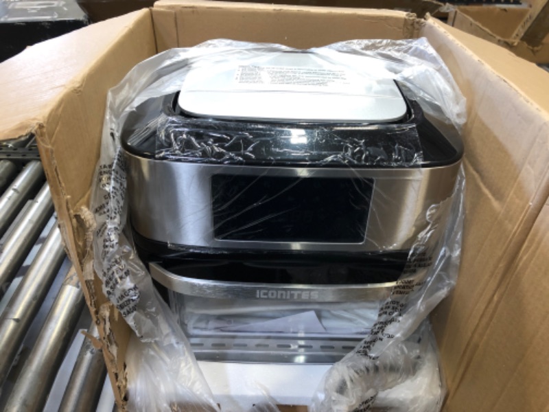 Photo 2 of 10-in-1 Air Fryer Oven, 20 Quart Airfryer Toaster Oven, 1800W Toaster Oven Air Fryer Combo, Large Air Fryers Accessories, ETL Certification