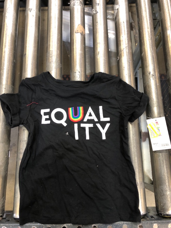 Photo 1 of Black Equality Shirt for Child, 4T