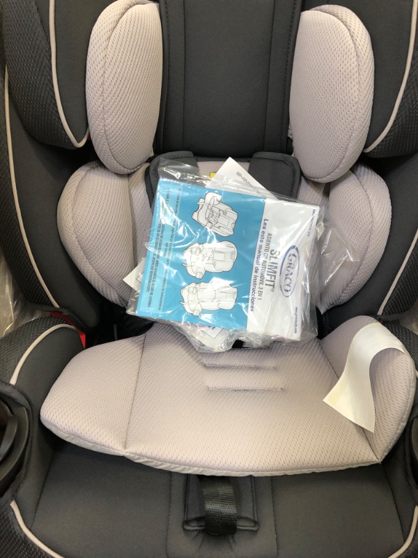 Photo 3 of Graco Slimfit 3 in 1 Car Seat | Slim & Comfy Design Saves Space in Your Back Seat, Redmond SlimFit Redmond
