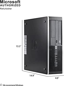 Photo 1 of HP 8300 Elite Small Form Factor Desktop Computer, Intel Core i5-3470 3.2GHz Quad-Core, 8GB RAM, 500GB SATA, Windows 10 Pro 64-Bit, USB 3.0, Display Port
