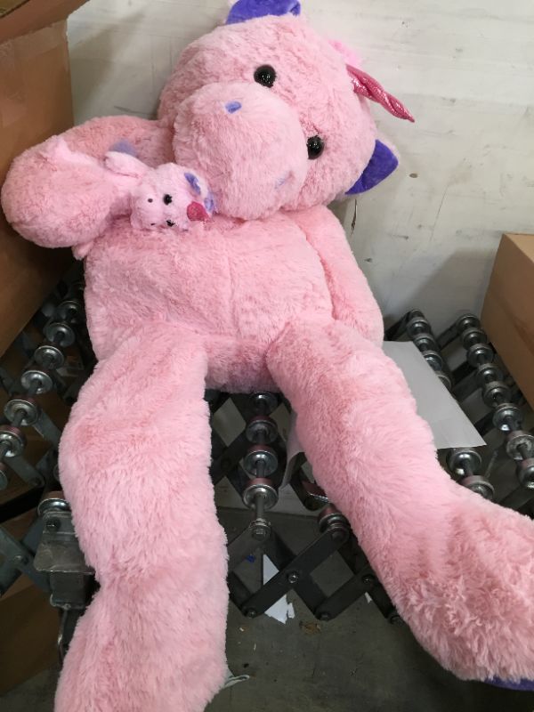 Photo 1 of LARGE PINK UNICORN TOY