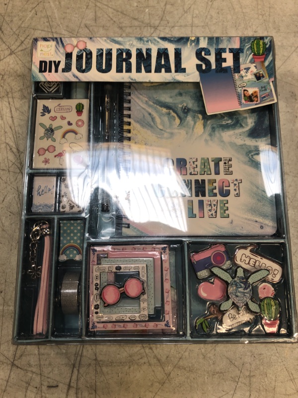 Photo 2 of Hapinest DIY Journal Set for Girls Gifts Ages 8 9 10 11 12 13 Years Old and Up
