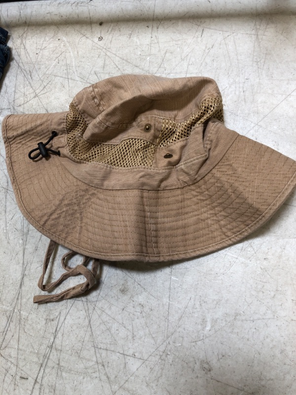 Photo 1 of BEIGE BUCKET HAT