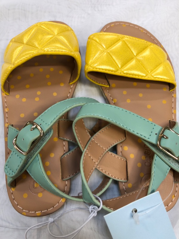 Photo 1 of  Ankle Strap Sandals - Cat & Jack™ 10 TODDLER