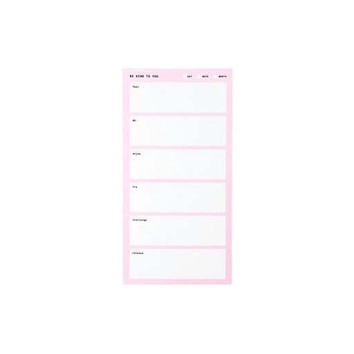 Photo 1 of Post-it Self Care Planning Notes Pink 2PC