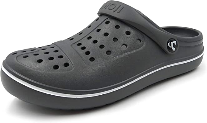 Photo 1 of Amoji Unisex Clogs Garden Shoes Slip On Sandals (OLIVE COLOR)