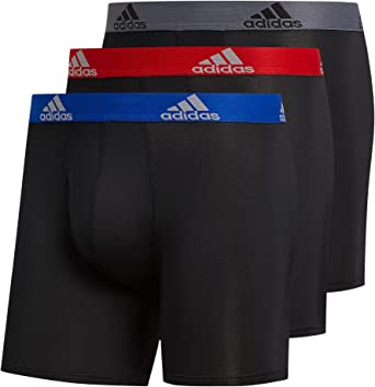 Photo 1 of adidas Men's Performance Boxer Brief Underwear (3-Pack) SIZE 3XL
