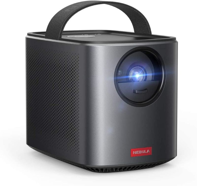 Photo 1 of Nebula by Anker Mars II Pro 500 ANSI Lumen Portable Projector, Black, 720p Image, Video Projector, 30 to 150 Inch Image TV Projector, Movie Projector (Renewed)
