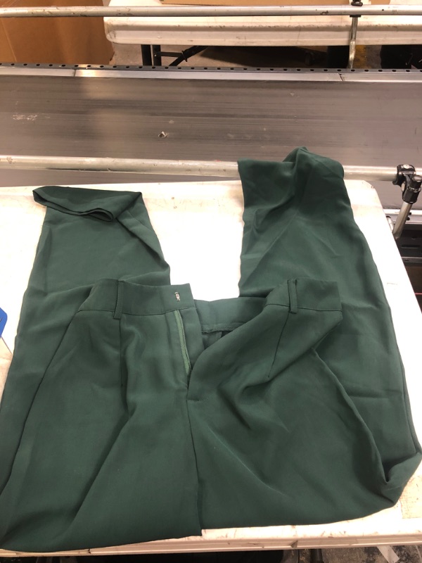 Photo 1 of  WOMENS GREEN DRESS SLACKS  ( SIZE: SM) 