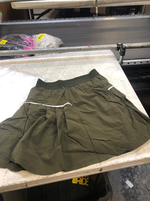 Photo 1 of ARMY GREEN SKORT ( SIZE:SM) 
